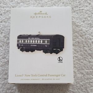 Hallmark Keepsake Lionel New York Central Passenger Car - 2008